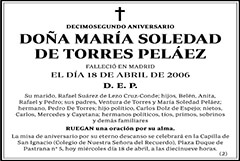 María Soledad de Torres Peláez